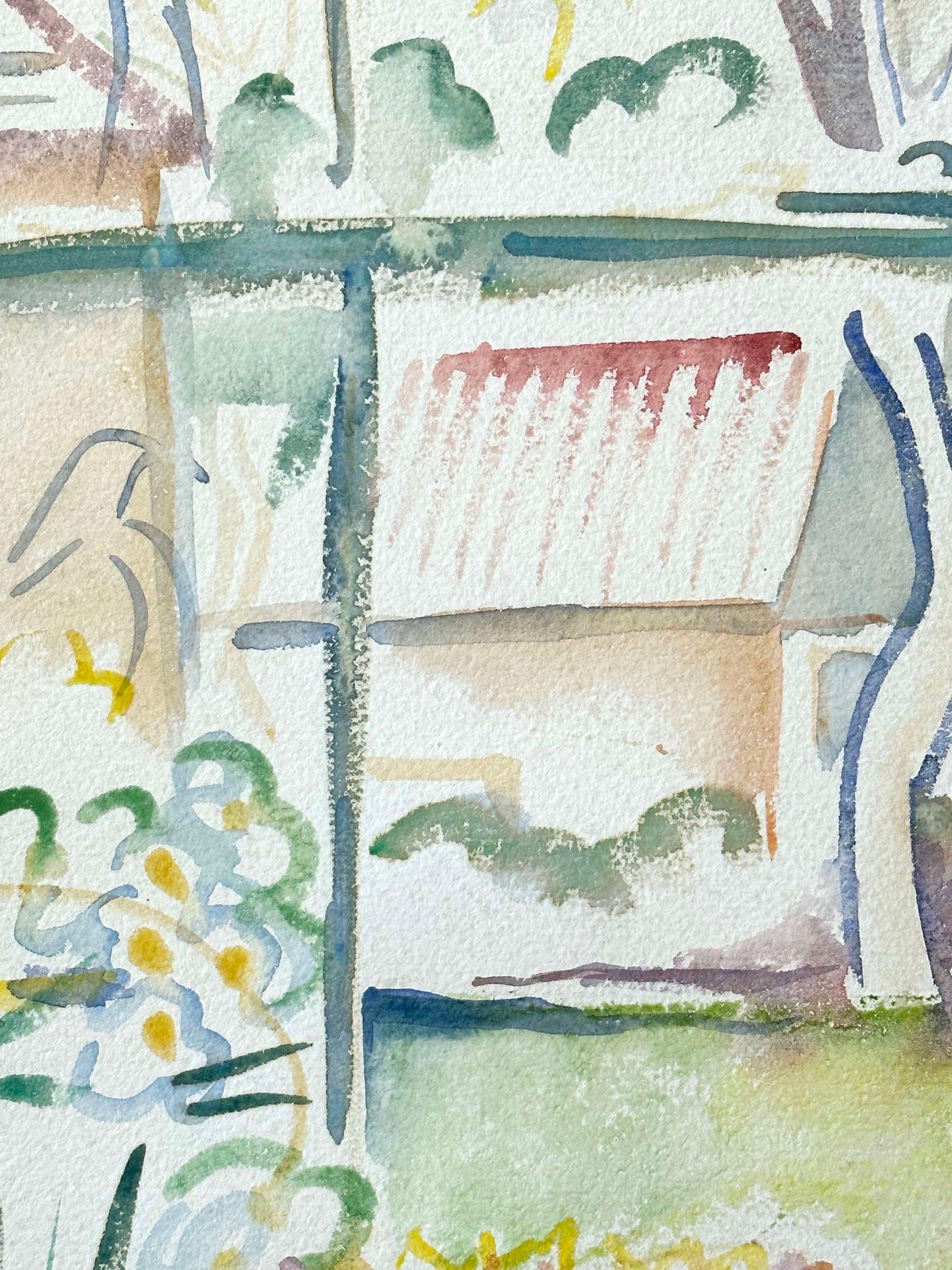 Jack Hanlon (1913-1968), Plants on a Windowsill