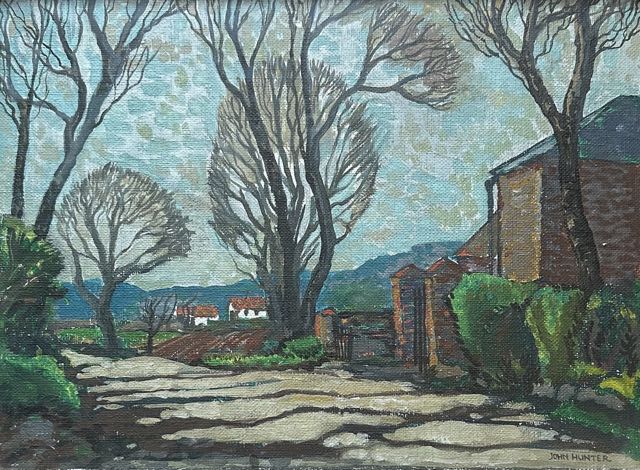 John Hunter RUA (1893-1951), The Roe Road – Howbert & Mays