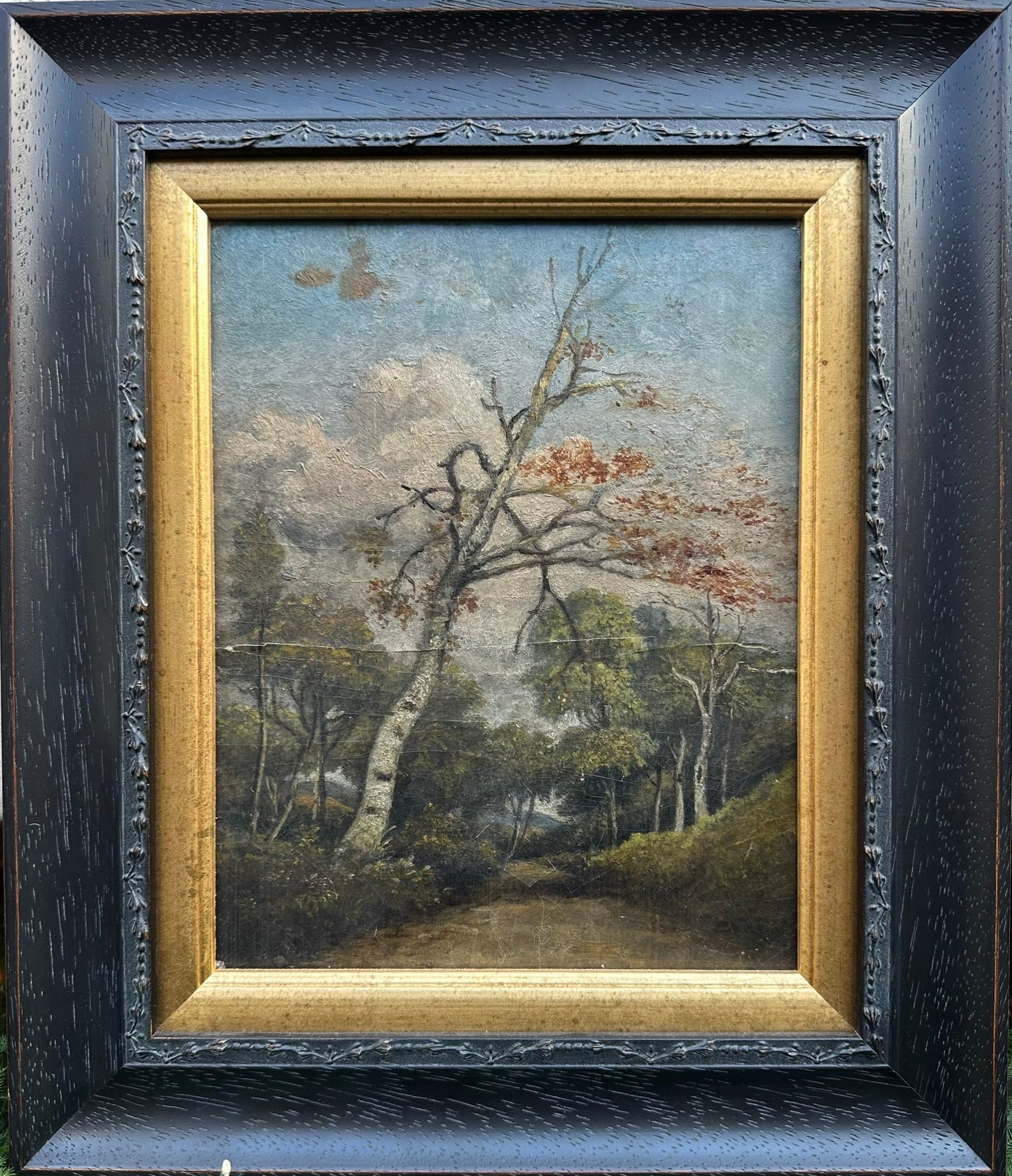 Mid 19th century, Landscape with Birch tree