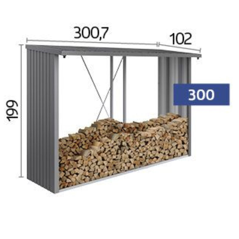 Biohort 'WoodStock' wood store