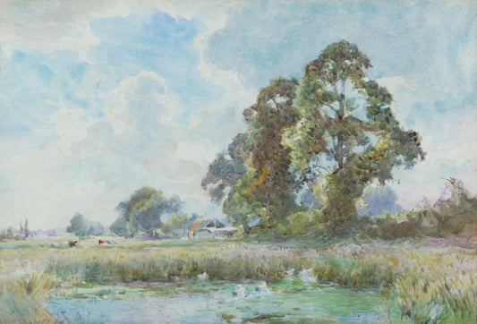 Max Ludby (1853-1943), Rural Landscape