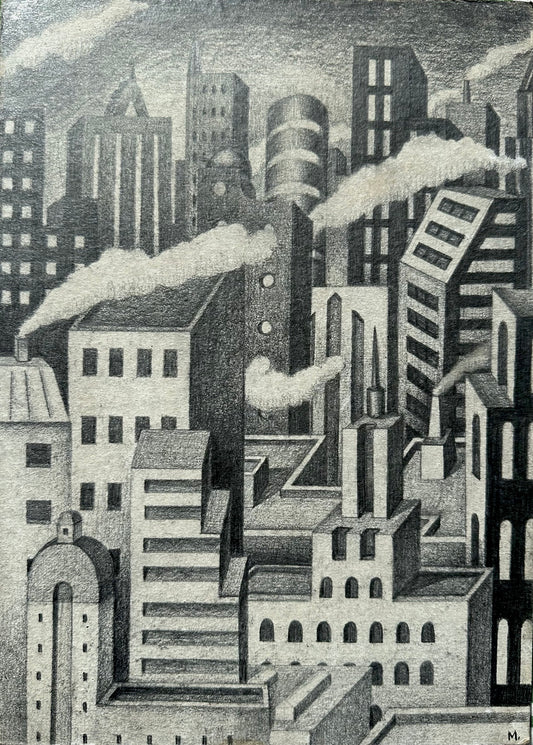 Anonymous, New York / City Skyline (1920s)