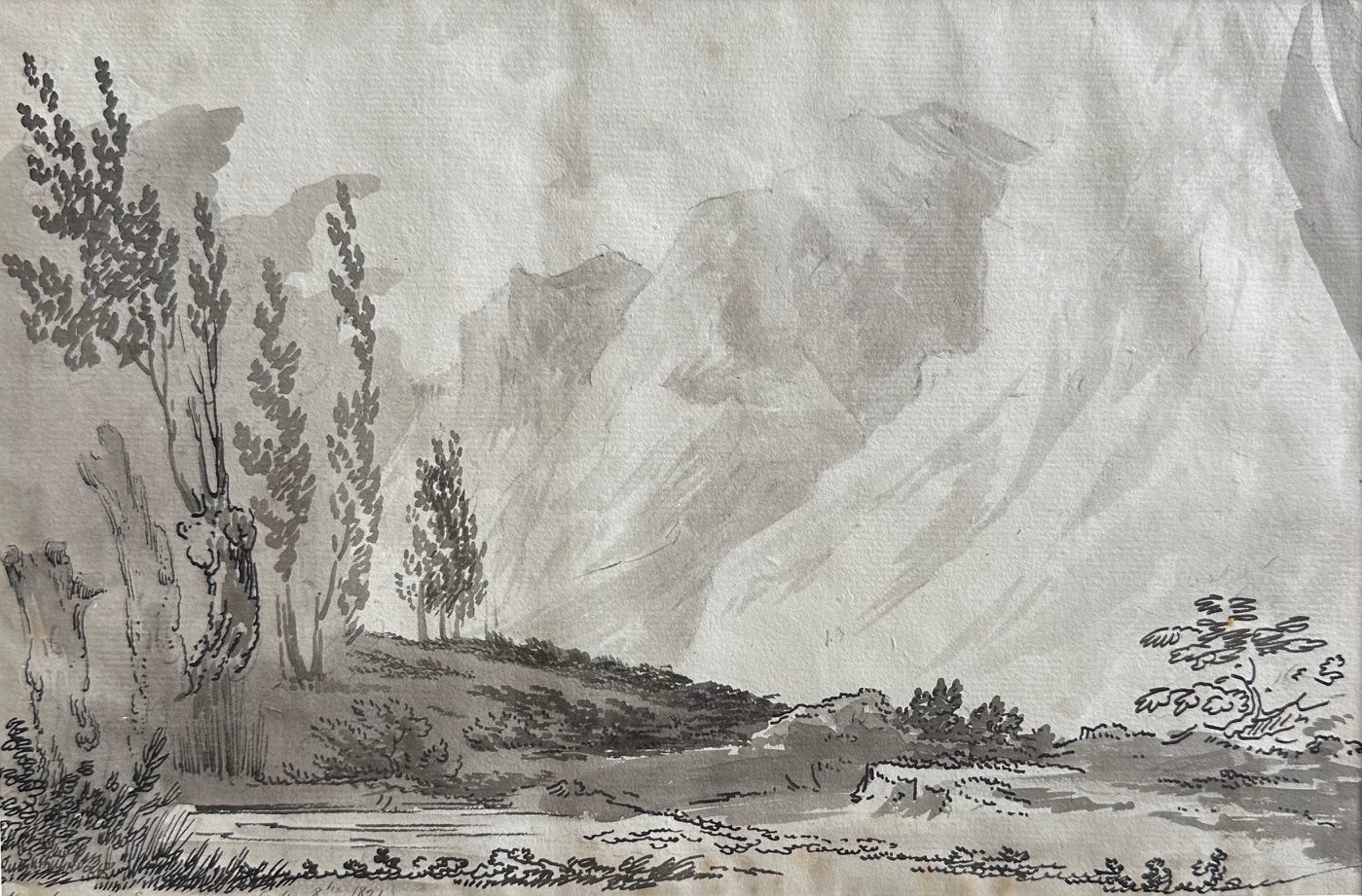 French School, Vue prés de Sassanage, 1821