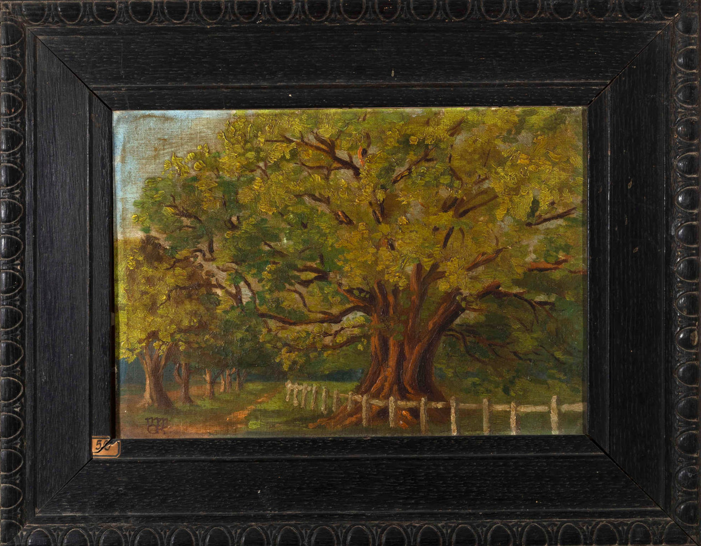 Norah O'Kelly (1886 - 1964), Sacred Pepal Tree, Calcutta, 1912