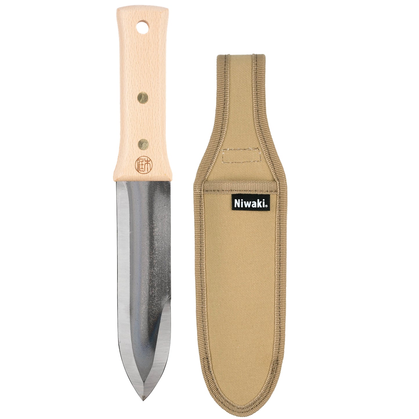 Niwaki original 'Hori Hori' (including canvas holster)