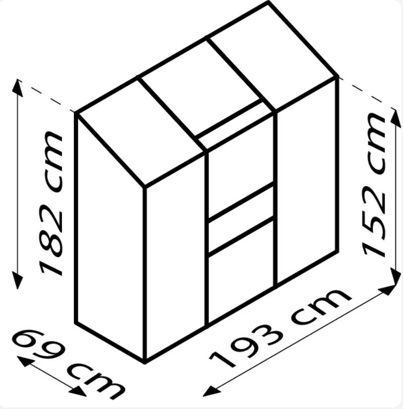 Vitavia 'Ida' Wall Greenhouse