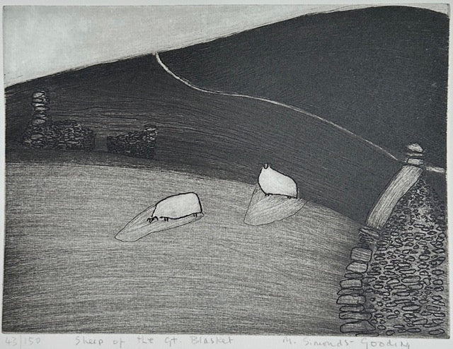 Maria Simonds Gooding, Dingle & Blasket etchings