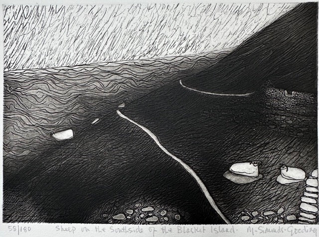 Maria Simonds Gooding, Dingle & Blasket etchings