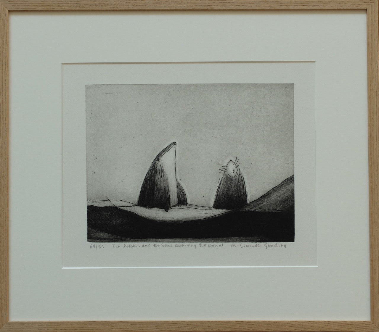 Maria Simonds Gooding, The Dolphin and the Seal awaiting the Arrival