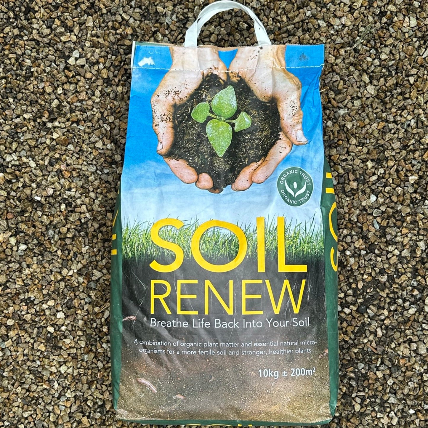 Soil Renew, certified organic soil improver