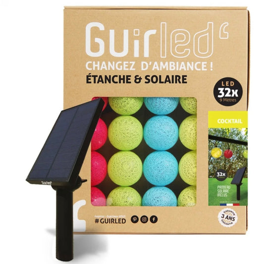 Solar 'Cocktail' garden lights (32 lights / 6 metres)