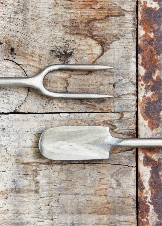 Sneeboer stainless steel terrarium tools (Spade & Fork)