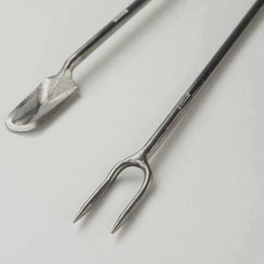 Sneeboer stainless steel terrarium tools (Spade & Fork)