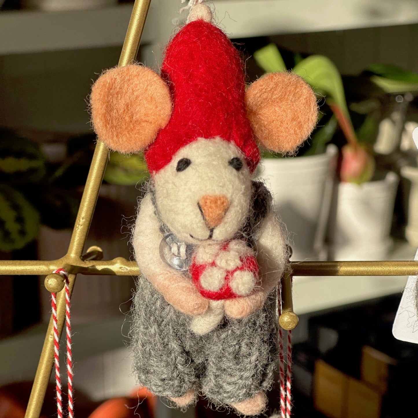 Felt & wool Christmas decorations