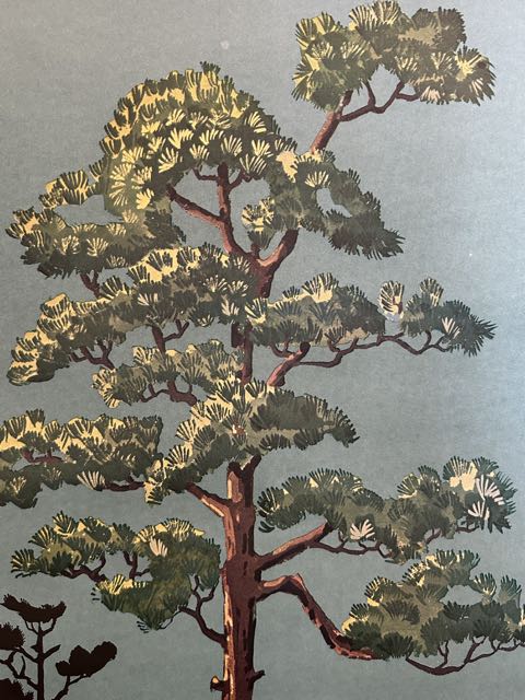 Original German 'Coniferous Trees' poster