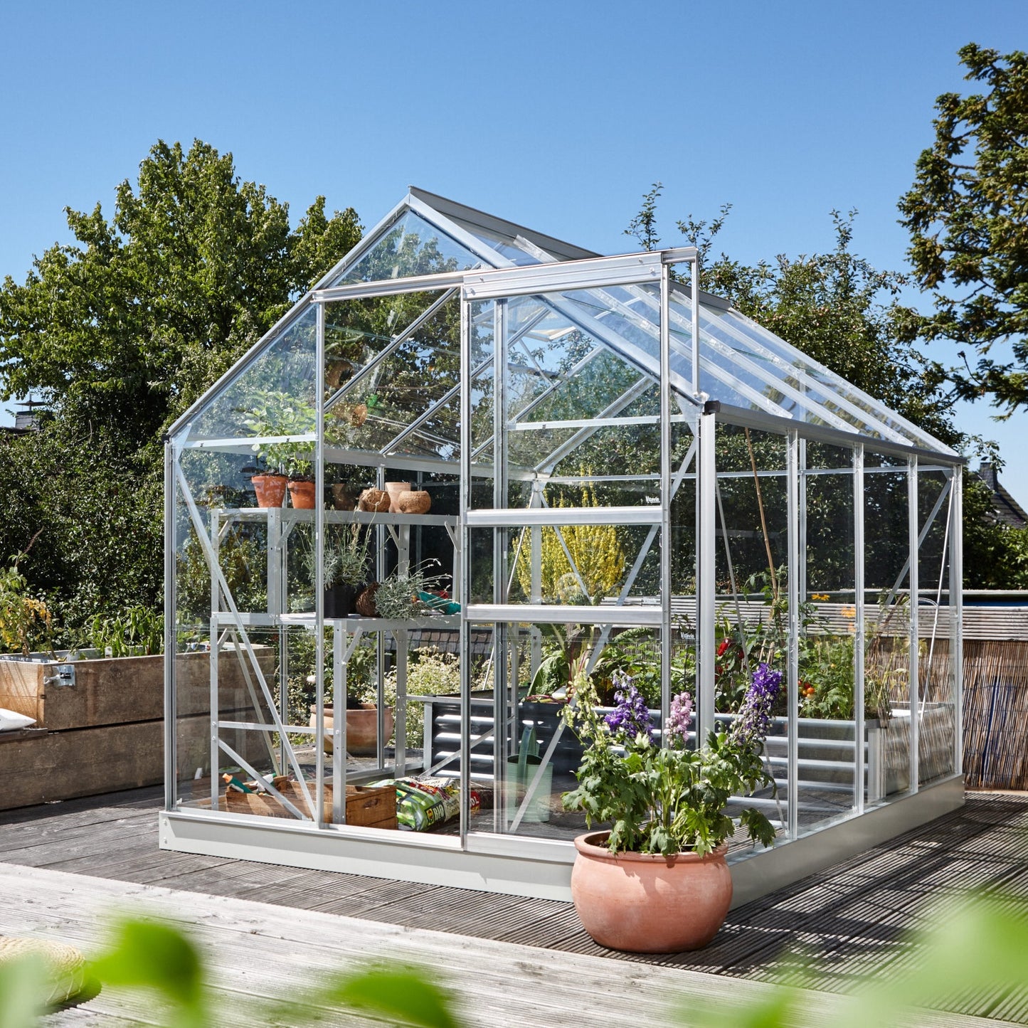 Vitavia 'Venus' Greenhouse (5 sizes, 3 colours)