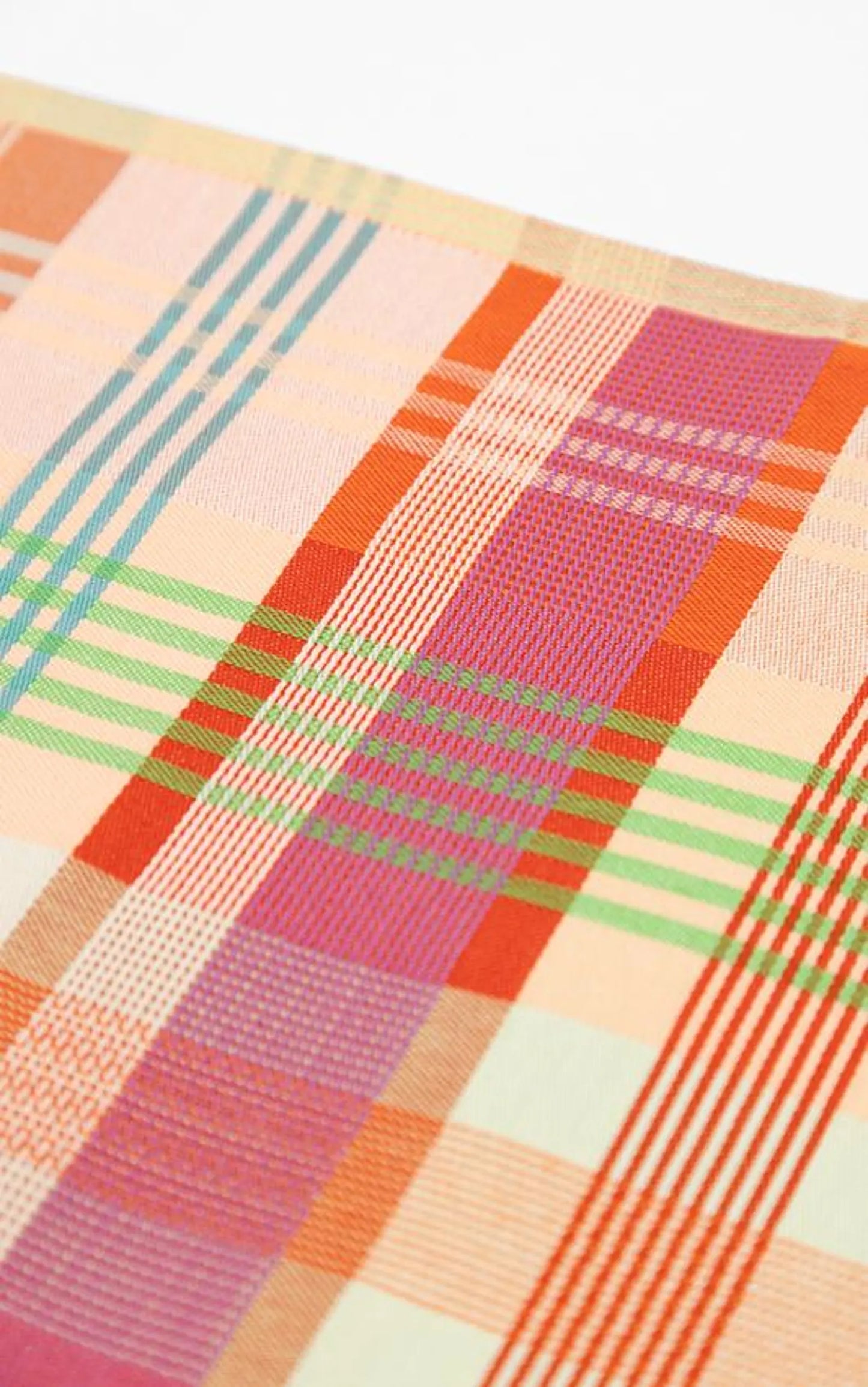 Tea towel red/orange multicolour