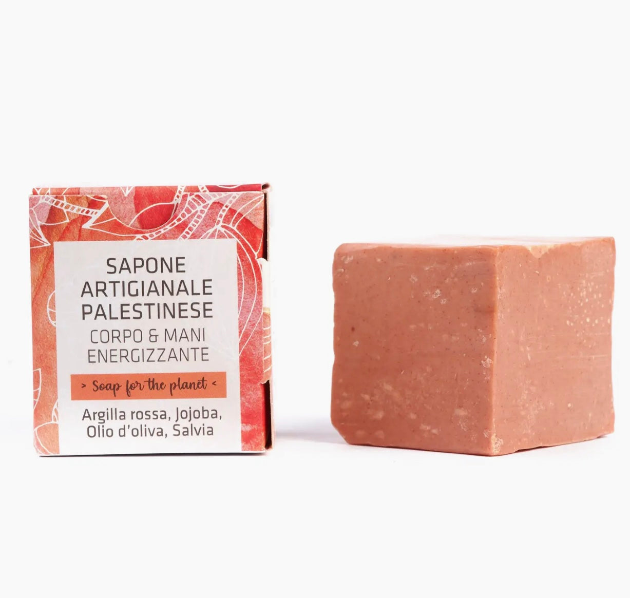 Palestinian hand and body soap red clay