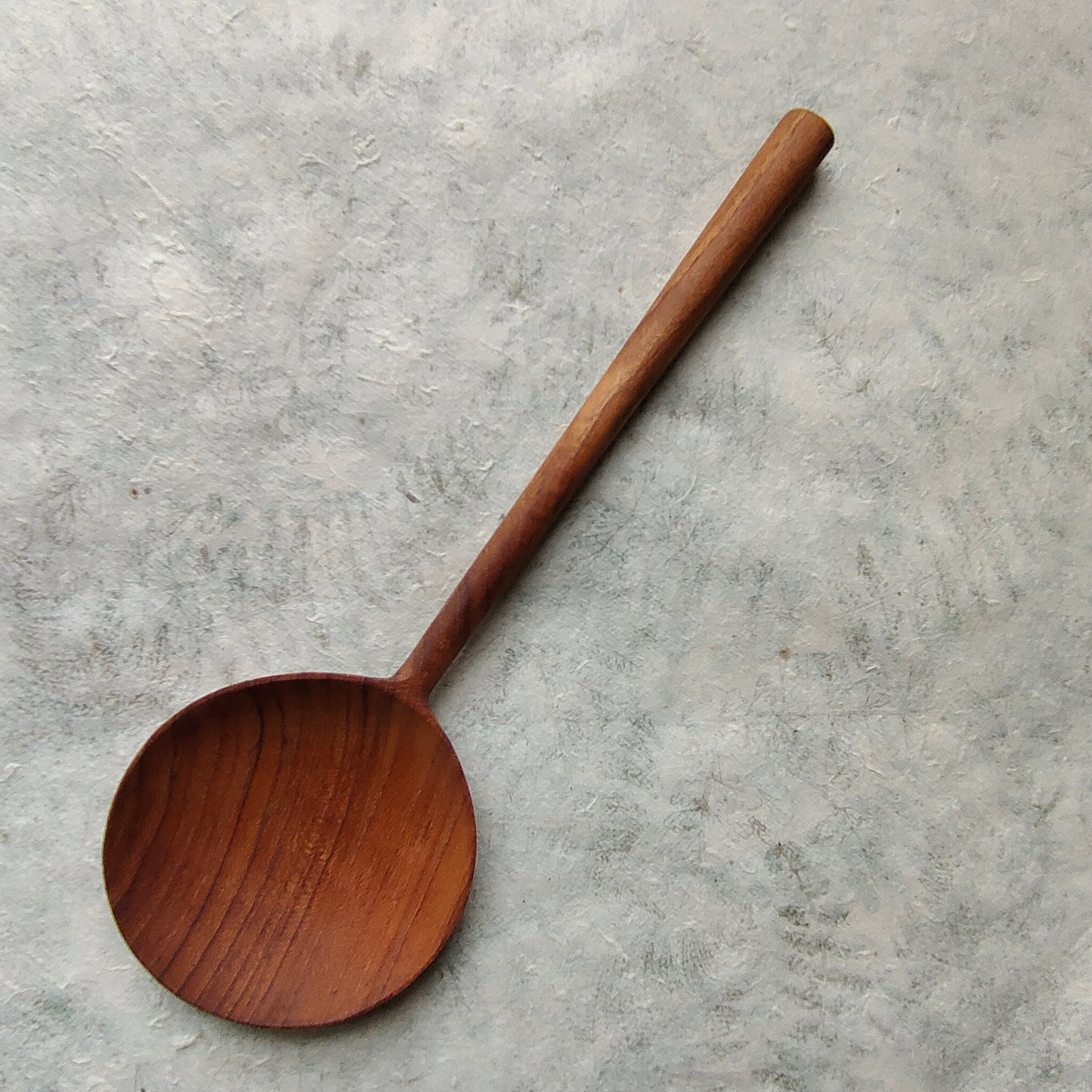 Serving spoon, teak