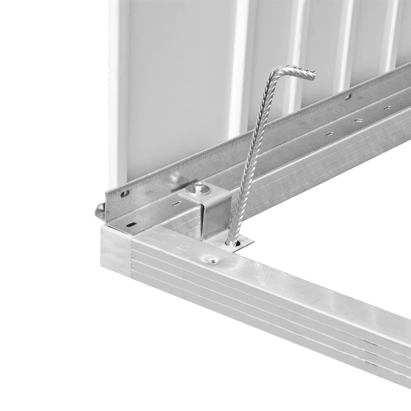 Aluminium floor frame for Biohort sheds