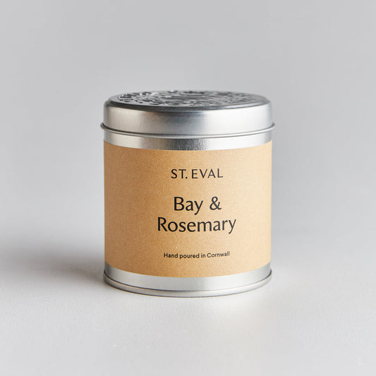 St Eval scented candle tin, various fragrances