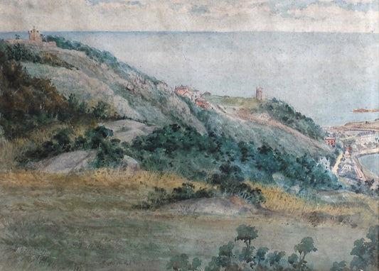 M. Fortescue, Dalkey Hill from Killiney Hill (1906)