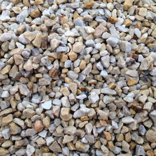 Glenview  20mm 'Lite Gold' gravel (1 ton bag / bulk bag)
