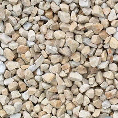 Glenview 10mm 'Light Gold' gravel (1 ton bag / bulk bag )