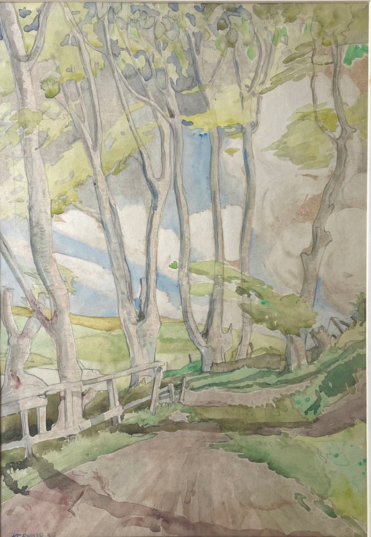 Harry Kernoff R.H.A. (1900 -1974), Beech Trees, Poulaphouca