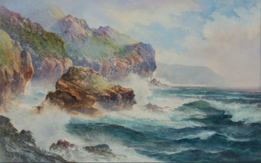 J. C. Uren (1845 - 1932), At the Gurnard's Head, North of Land's End