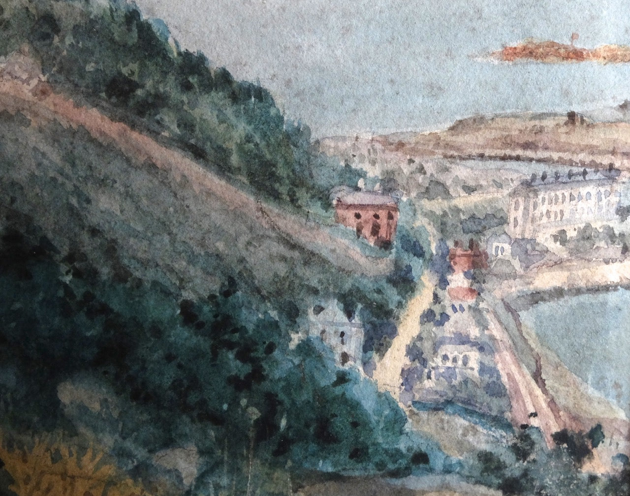 M. Fortescue, Dalkey Hill from Killiney Hill (1906)