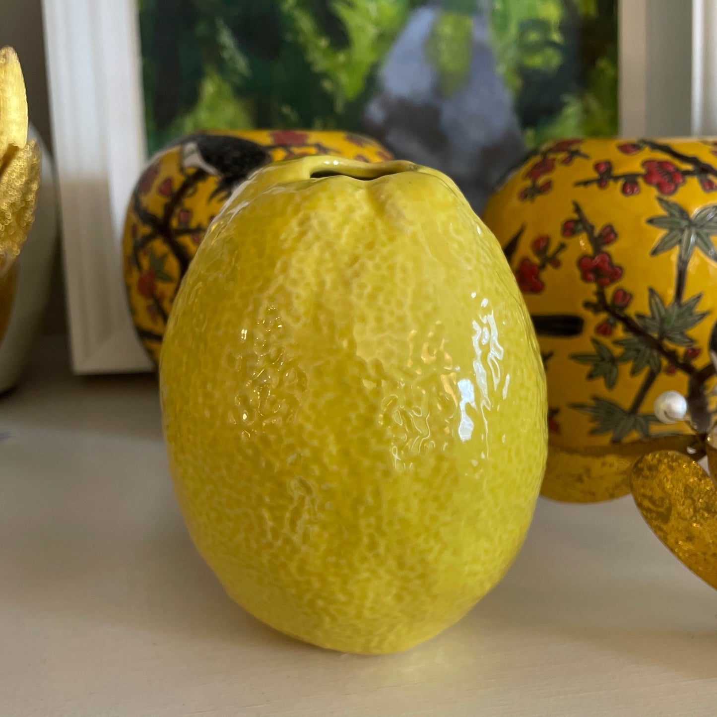 Lemon vase