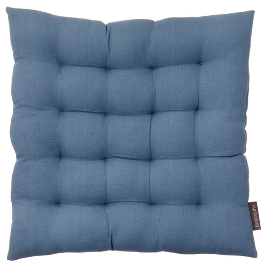 'Mirra' seat cushion, marine blue