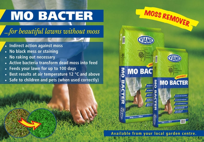 MoBacter lawn fertiliser & moss killer (4kg)