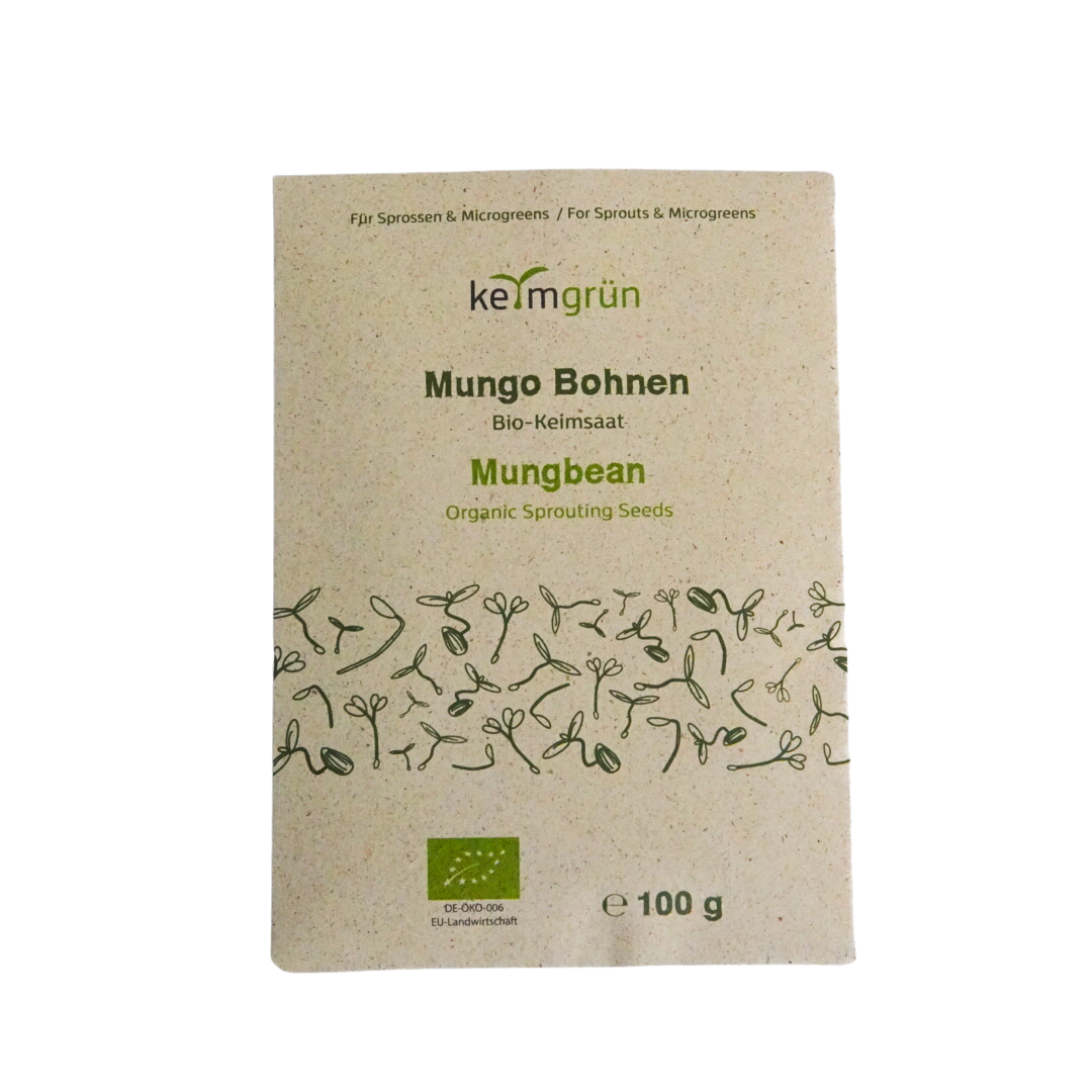 Sprouting seeds, certified organic (Keimgrun seeds)