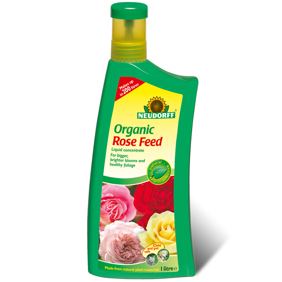 Rose fertiliser, 1 litre (Neudorff)