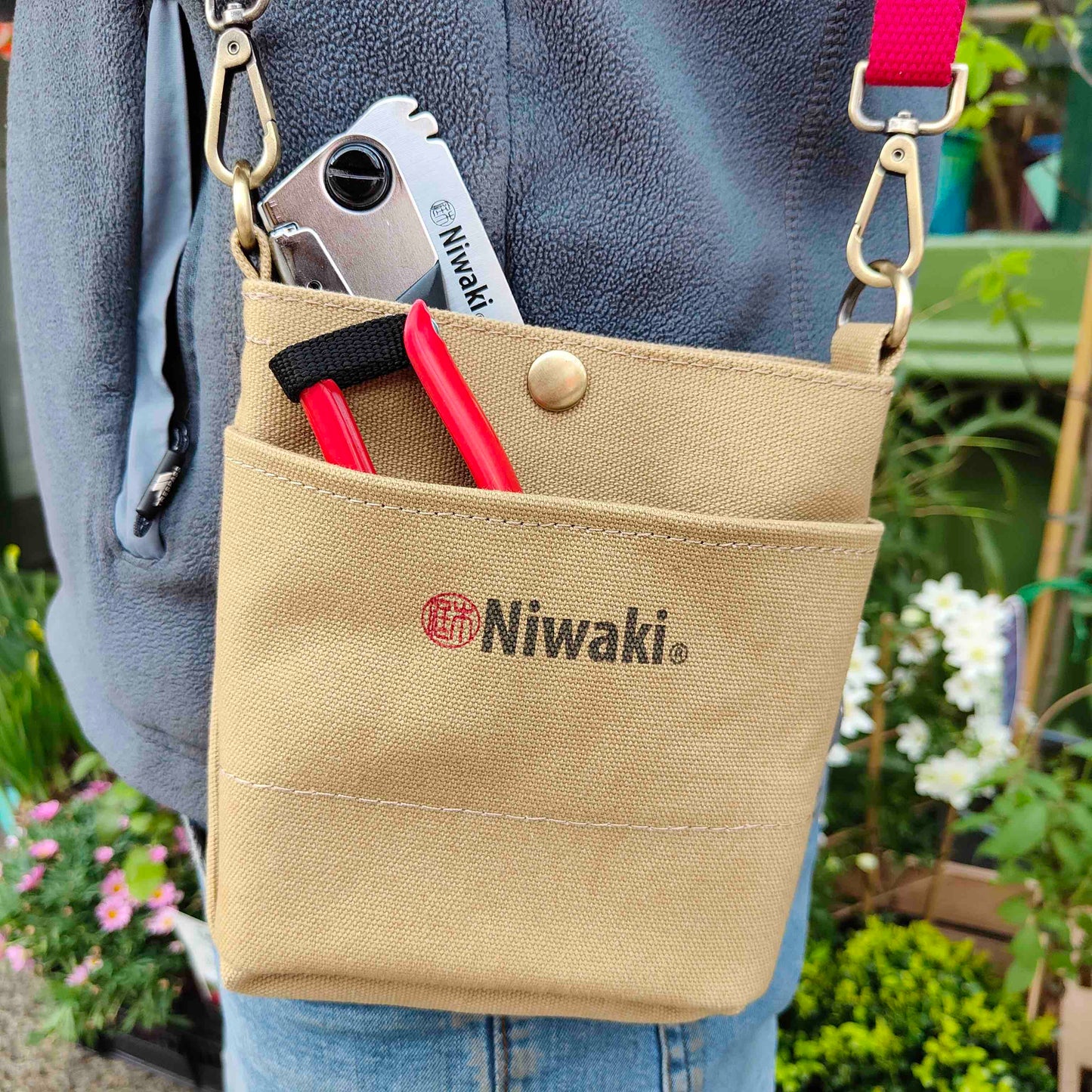 Canvas Pouch/Bag, Niwaki