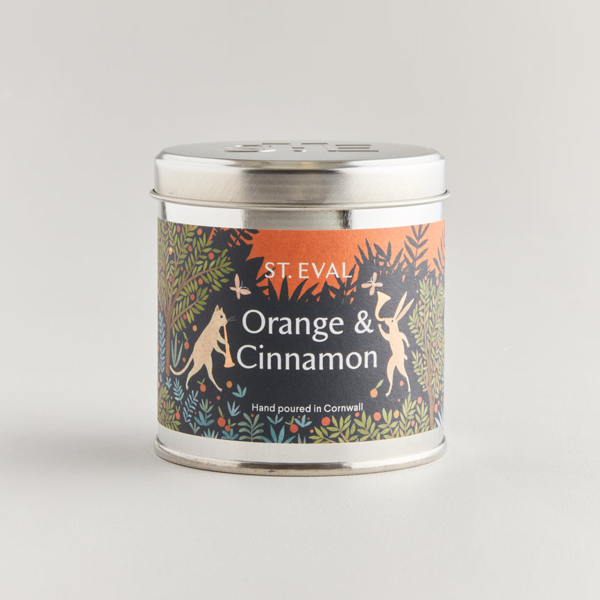 St Eval scented candle tin, various fragrances