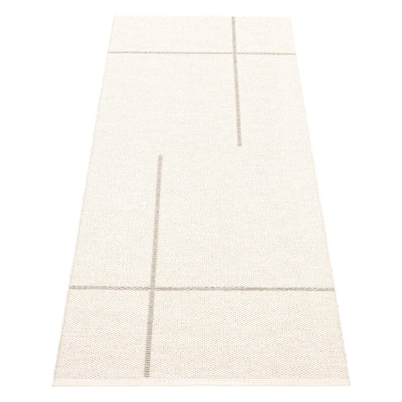 Pappelina rug 'Fred' linen/vanilla, 70 x 180cm