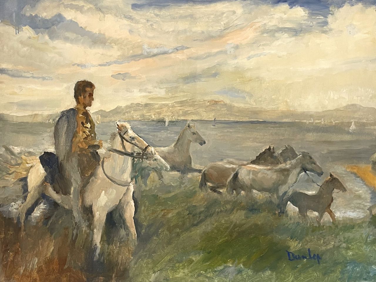 Ronald Ossory Dunlop RBA, Rider and Connemara Ponies