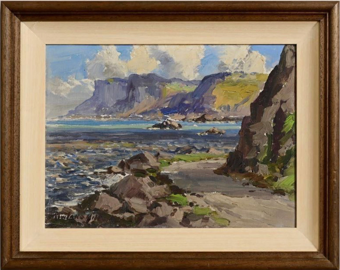 Rowland Hill R.U.A. (1919-1979), Fair Head, Ballycastle