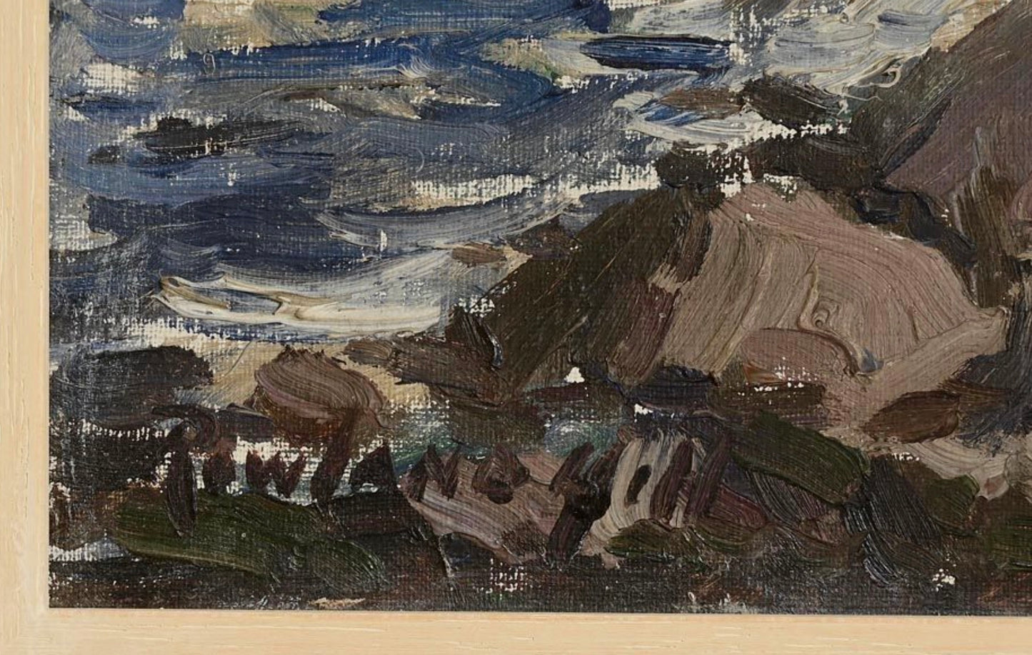 Rowland Hill R.U.A. (1919-1979), Fair Head, Ballycastle