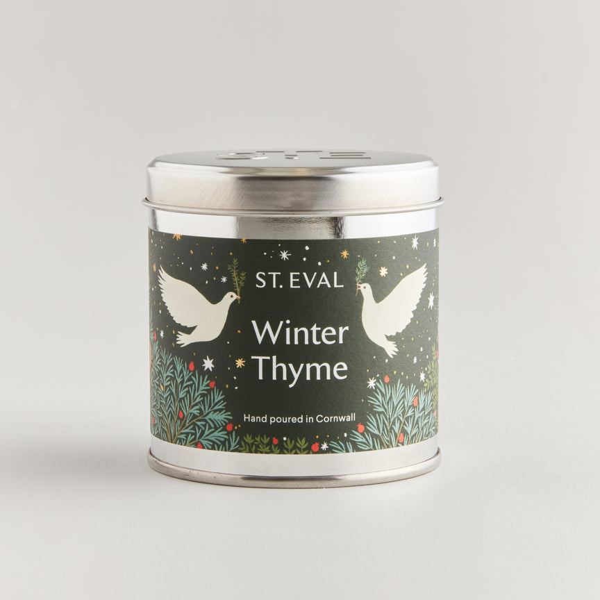 St Eval scented candle tin, various fragrances