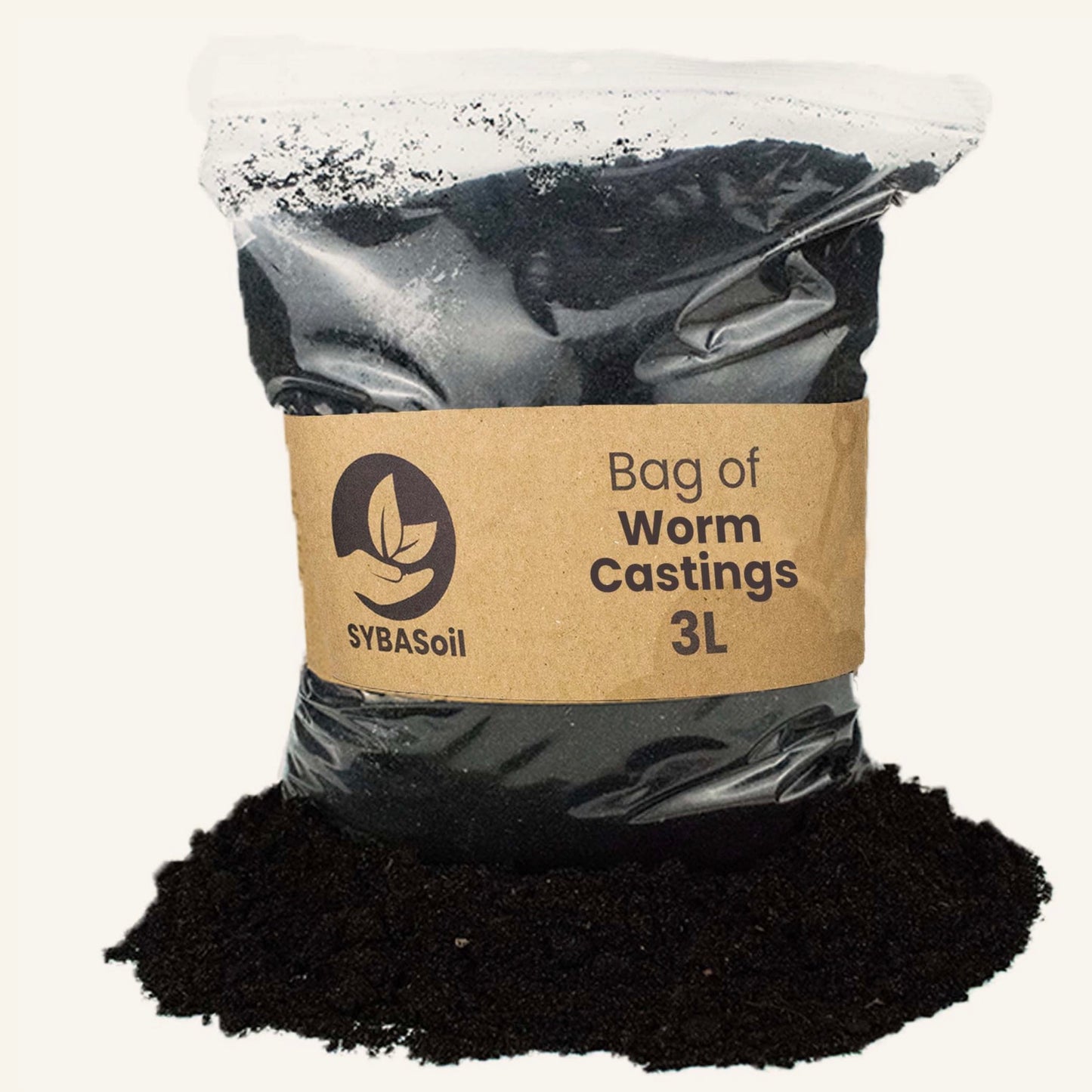 Worm castings, 3 litres