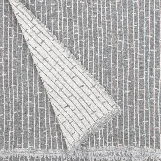 'Metsa' blanket, Lapuan Kankurit, light grey